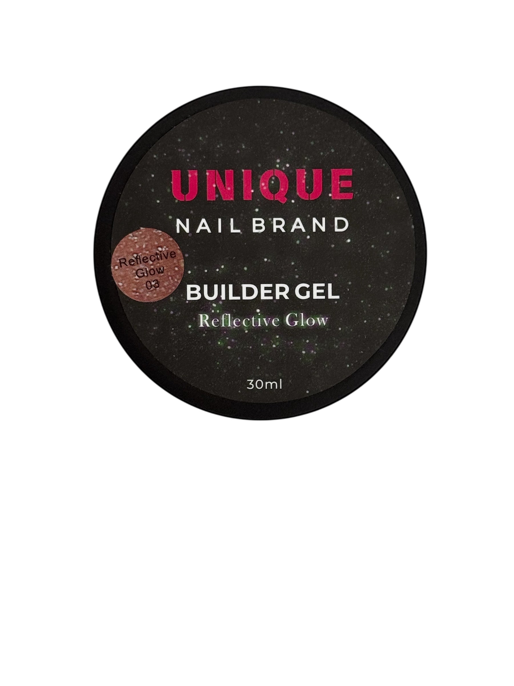 BUILDER GEL Reflective Glow 3