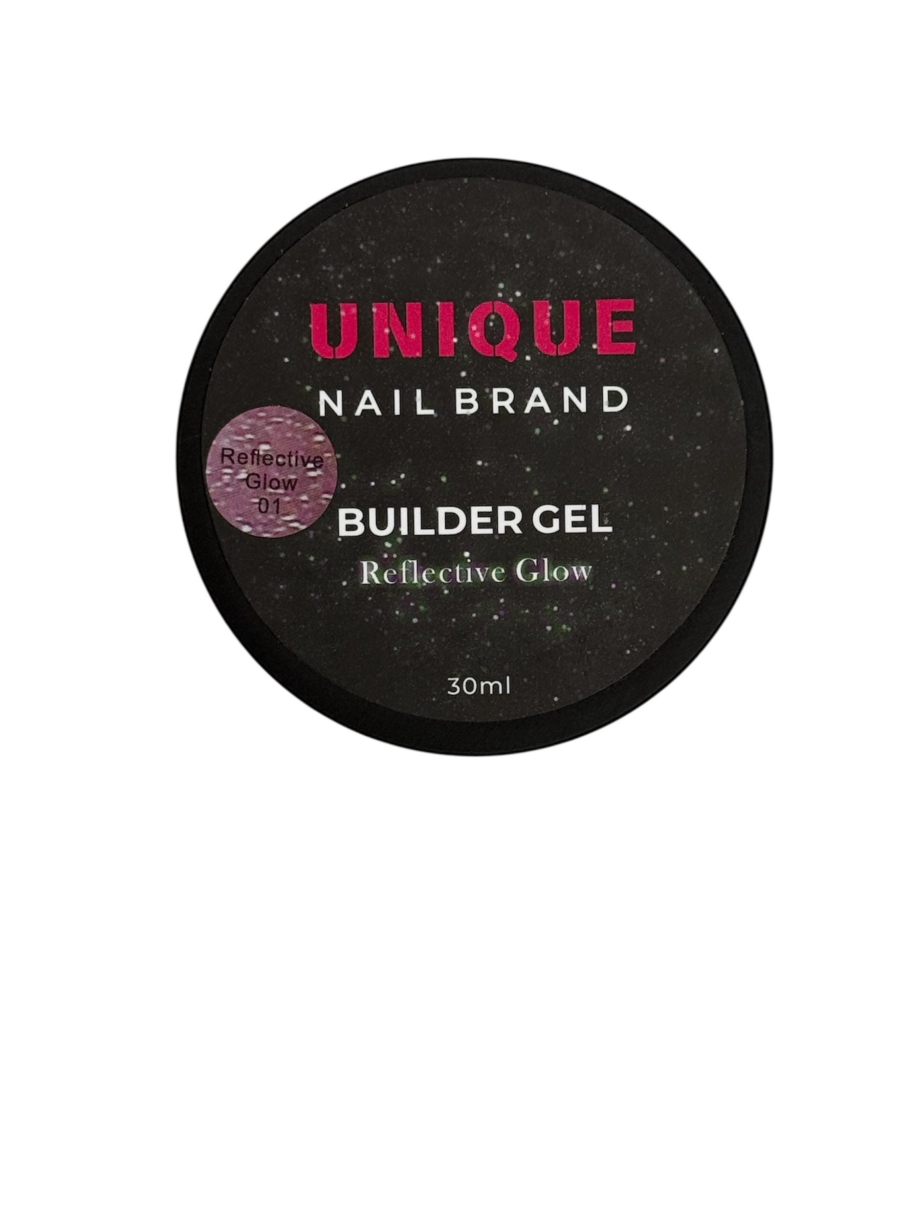 BUILDER GEL Reflective Glow 1